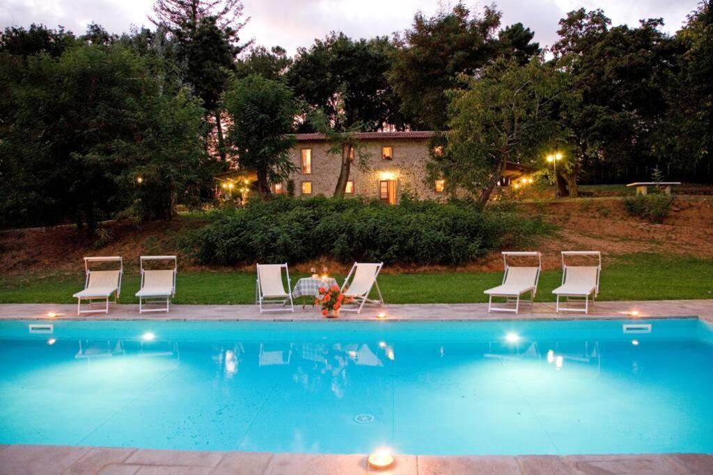 Villa Liz Tuscany, Private Pool, Hot Tub, Property Fenced, Pets Allowed Попи Екстериор снимка
